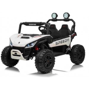 Elektrinis bagis vaikams SPEEDY 4x4 24V 800W (Baltas)
